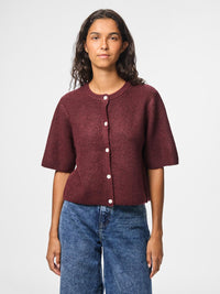 Strickjacke "gldSILLY" in Tawny Port