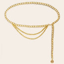 Taillengürtel „gldGOLDIE“ in Gold