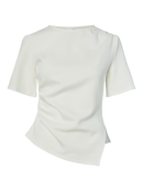 T-Shirt "gldPINA" in Star White