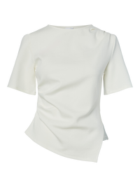 T-Shirt "gldPINA" in Star White