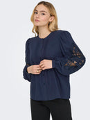 Bluse "gldCORA" in Night Sky