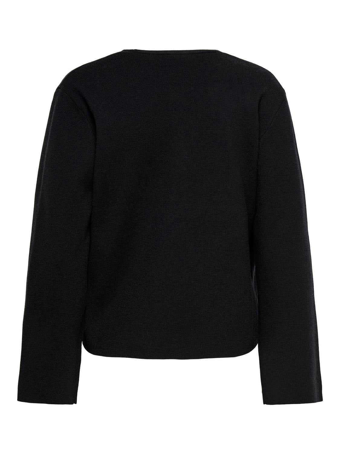 Kuscheliger Viscose-Cardigan "gldJING" in Black