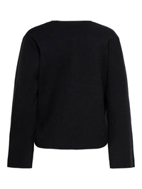 Kuscheliger Viscose-Cardigan "gldJING" in Black