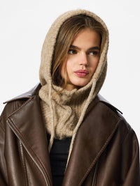 Kuschelige Balaclava „gldNAMBI“ in Beige