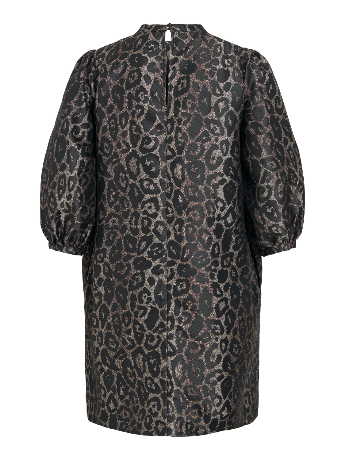 Short-Dress Kleid "gldNUNA" mit Leo-Print