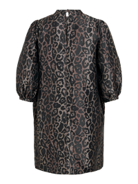 Short-Dress Kleid "gldNUNA" mit Leo-Print