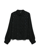 Bluse "gldCARLA" in schwarz