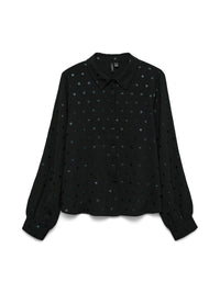 Bluse "gldCARLA" in schwarz