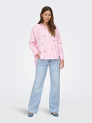 Hemdbluse "gldNEW LINA GRACE" in Roseate Spoonbill