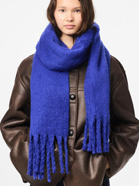 Blauer Schal "gldNIKITA"