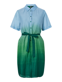 Short-Dress "gldBIBIANE" in Mint Green und Light Blue