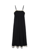 Träger-Long-Dress "gldJENNA" in Black
