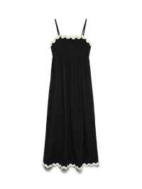 Träger-Long-Dress "gldJENNA" in Black