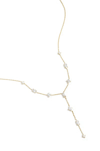 Funkel-Y-Halskette "gldCAMILLA" in gold