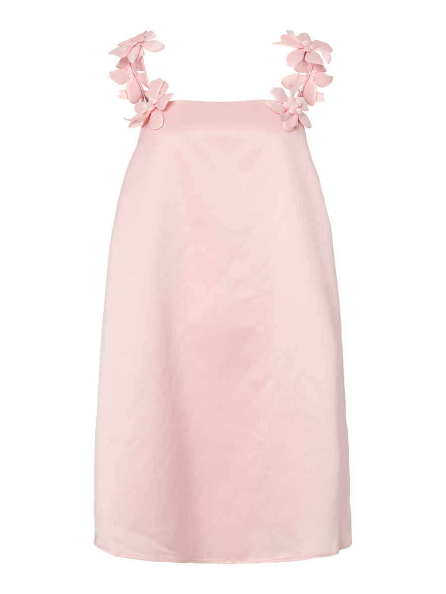 Minikleid mit Blümchenträger "gldDOUCE" in rosa