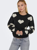 Pullover "gldSMILE" in Black
