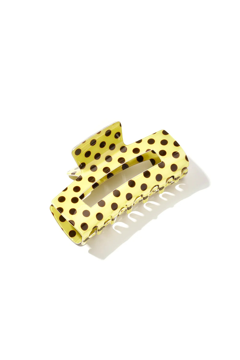 Haarspange "gldPOLKA" in Yellow in groß