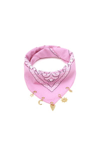 Sommerschal "gldBRIGITTA" Paisley Pattern in Pink
