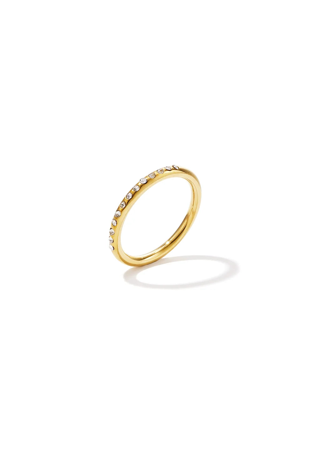 Goldener Glitzer-Ring "gldANNELIE" in drei Größen