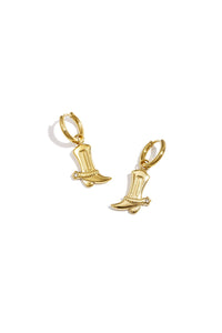 Cowboy-Ohrringe "gldSYLVIA" in gold