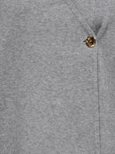 Kuscheliger Viscose-Cardigan "gldJING" in Medium Grey Melange