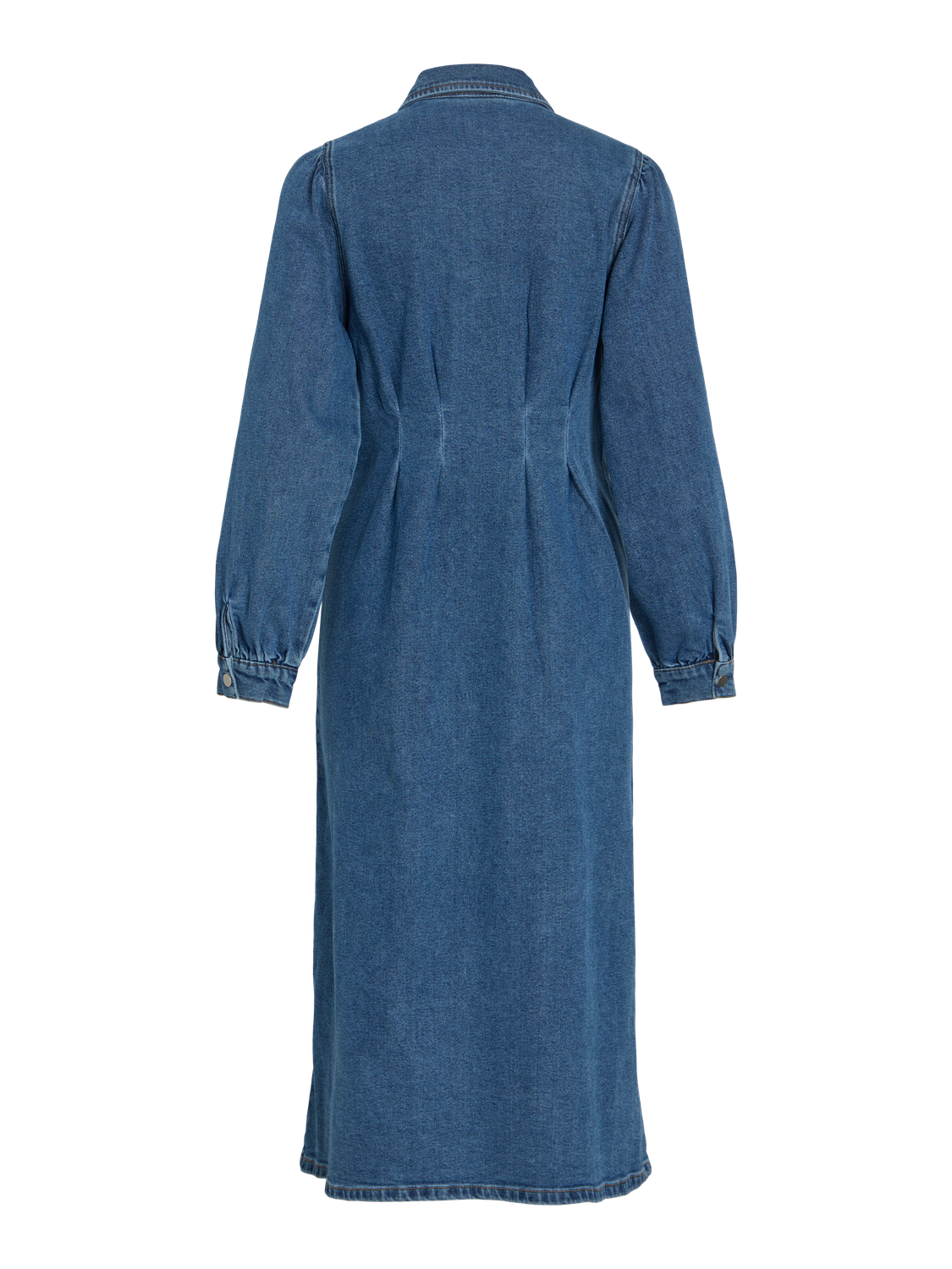 Midi-Dress Kleid "gldSOL" in Mittelblau