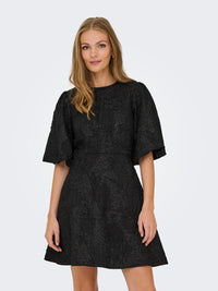 Midi-Dress "gldDORA" mit Schleife auf dem Rücken