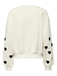 Sweater "gldMACY" in Cloud Dancer