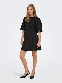 Midi-Dress "gldDORA" mit Schleife auf dem Rücken