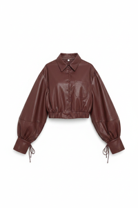 Kunstleder Blouson gldNATALIA in Bordeaux