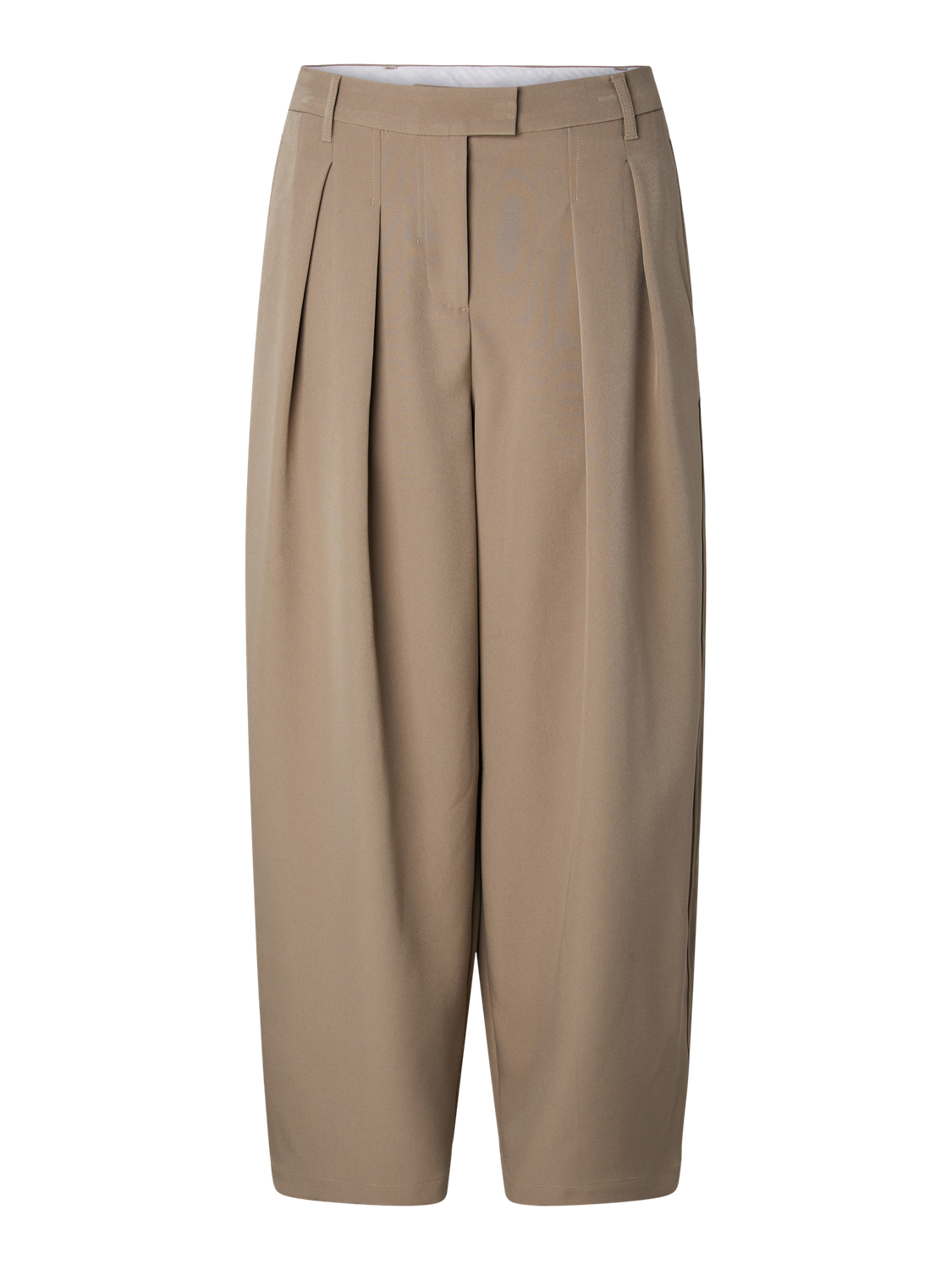 Barrel-Pants "gldOLIVIA" in Greige