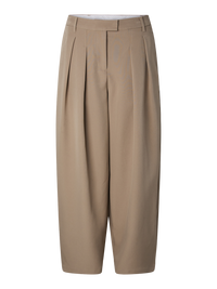 Barrel-Pants "gldOLIVIA" in Greige