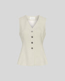 Weste "gldESTERIANE" in Oatmeal Melange