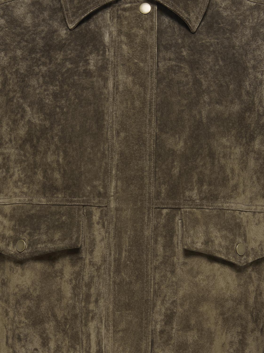 Lederjacke "gldISLA" in braun