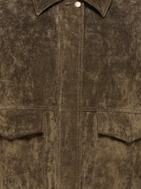 Lederjacke "gldISLA" in braun