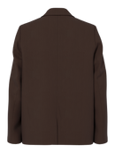 Oversized Blazer "gldBOSELLA" in dunkelbraun hinten
