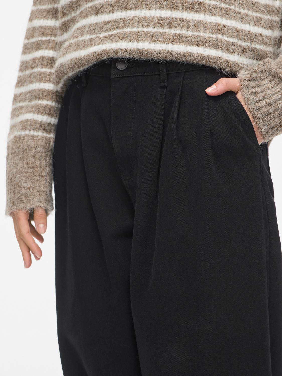 Jeans "gldBALLOON" in Schwarz