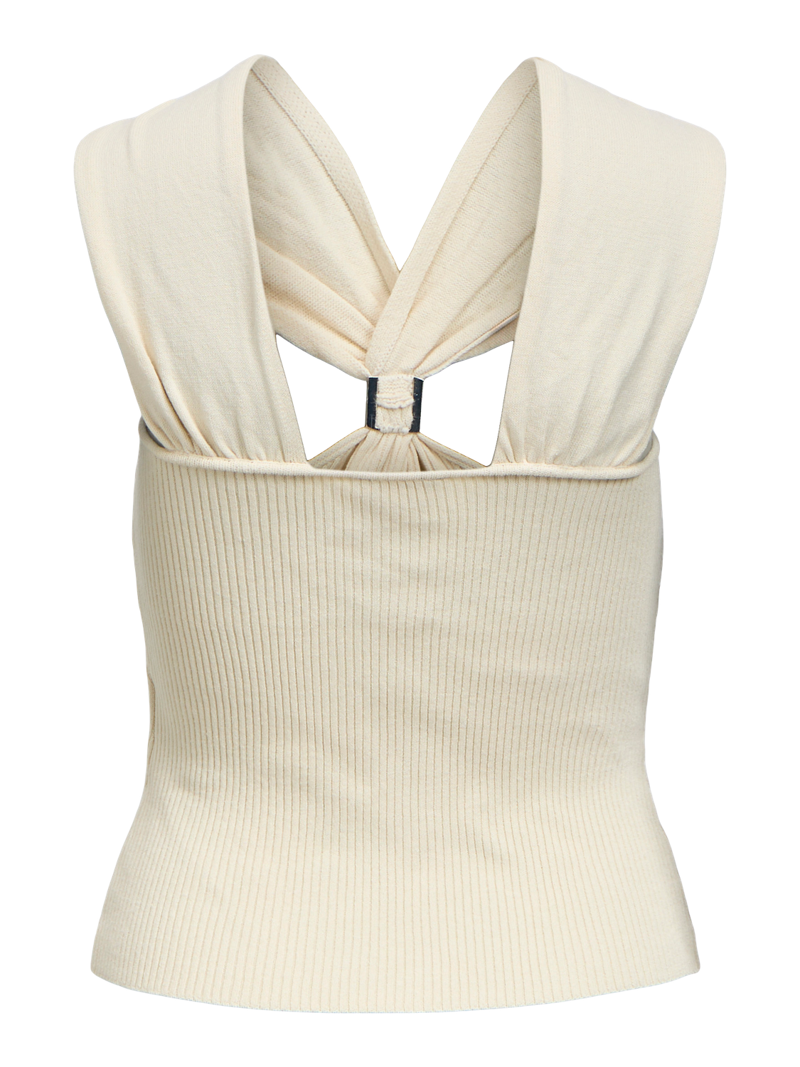 Gestricktes Top "gldCALLIE" in Birch aus Viskose