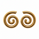 Spiralohrringe "gldLENI" in gold