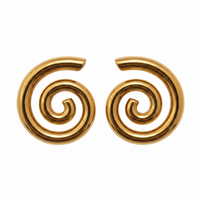 Spiralohrringe "gldLENI" in gold