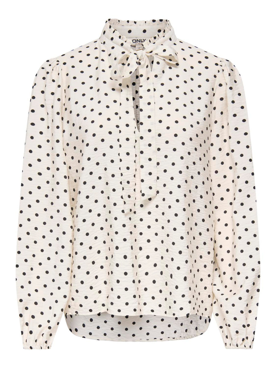 Bluse "gldMAIZEE" aus Viscose in Cloud Dancer