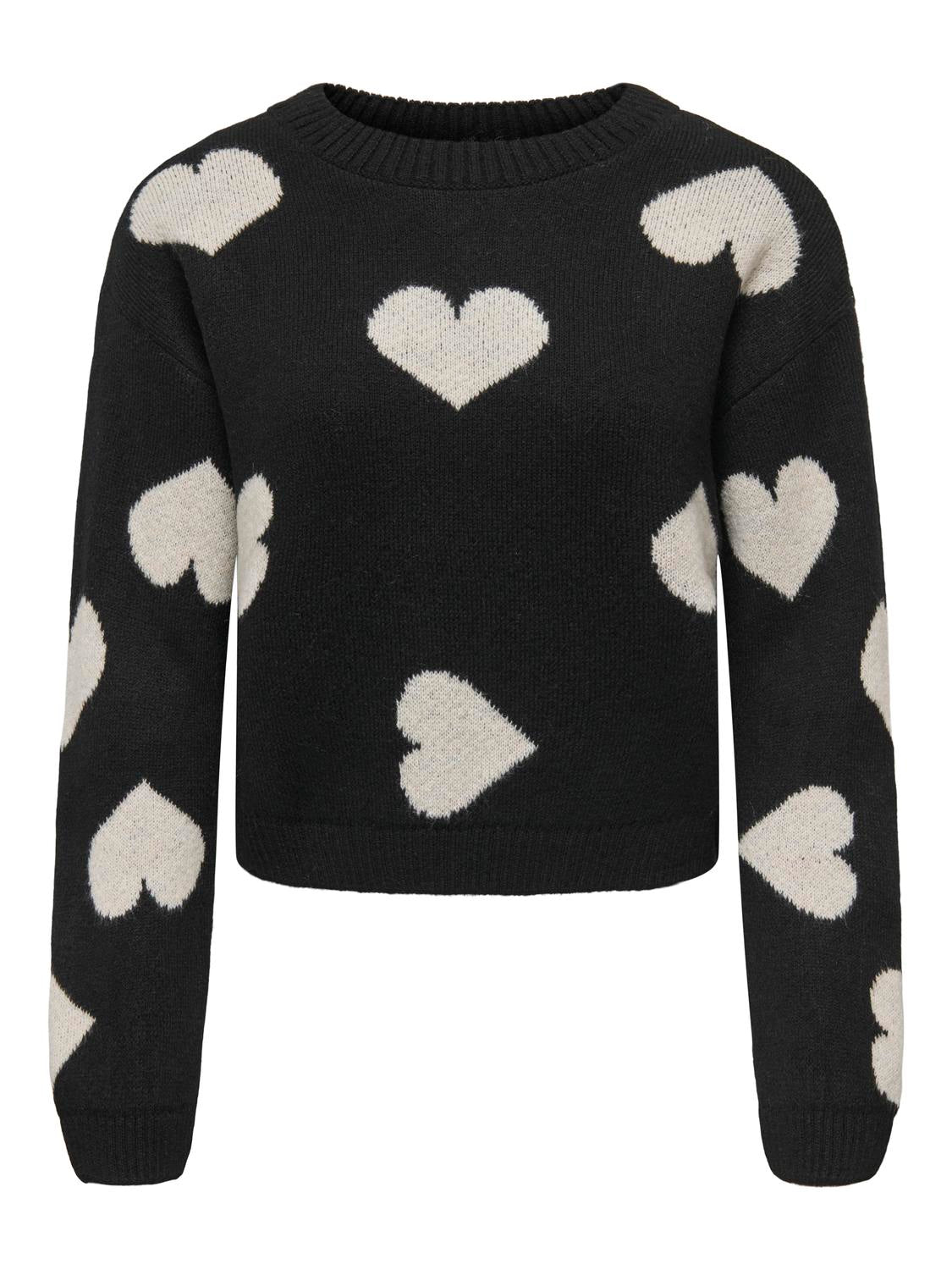 Pullover "gldSMILE" in Black
