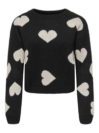 Pullover "gldSMILE" in Black