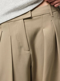 Barrel-Pants "gldOLIVIA" in Greige