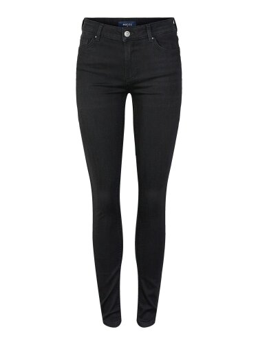 Mid-Waist Jeans &quot;gldDELLY&quot; in schwarz