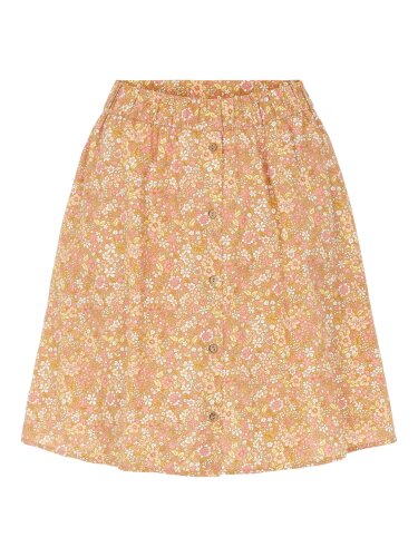 Kurzer Rock "gldMIMA" mit Blumenprint