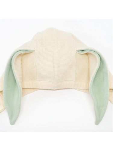 Babym&uuml;tze &quot;gldBUNNY&quot; mit mintfarbenem Futter