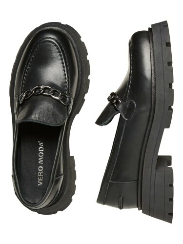 Chunky Loafer &quot;gldMILEO&quot;&quot; aus schwarzem Leder