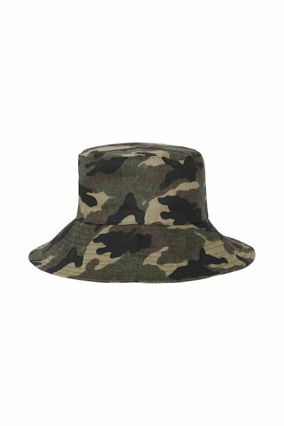 Bucket Hat &quot;gldDAMON&quot; in camoflage
