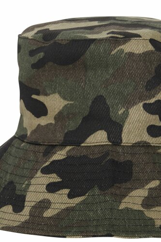 Bucket Hat &quot;gldDAMON&quot; in camoflage